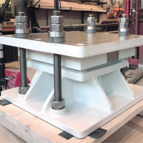 重型墊式減震臺(tái)