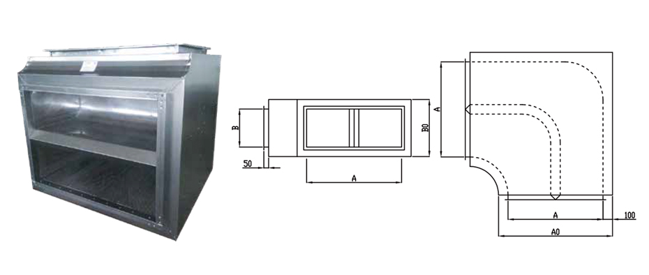 JNW-100系列消聲彎頭