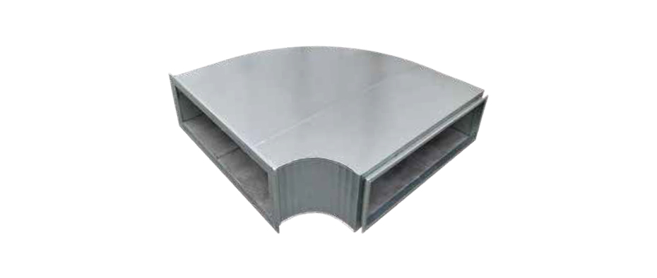 JNG-S30、JNG-S50系列消聲風(fēng)管水平彎頭