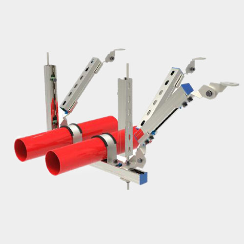 雙管多向抗震支架