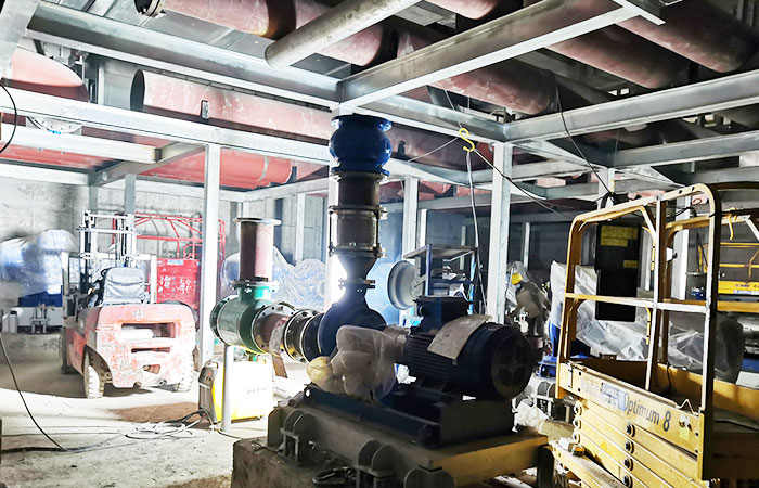 杭州蕭山機(jī)場(chǎng)三期T4航站樓主機(jī)房安裝金諾水泵減震器案例！