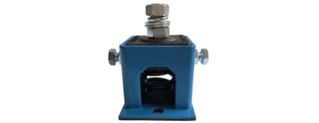 如何在大型設(shè)備上安裝彈簧減振器？